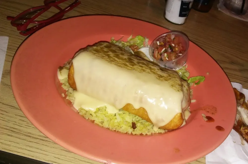 Shrimp Chimichunga